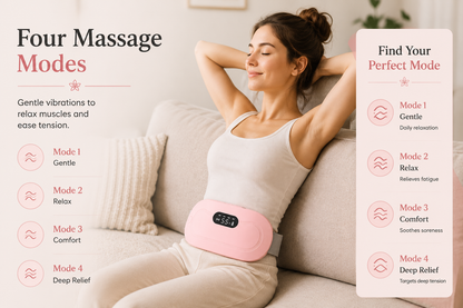 ZenRelix™ Heating & Massage Belt for Period & Back Pain Relief